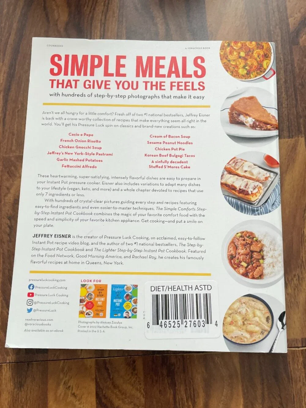 The Simple Comforts Step-by-Step Instant Pot Cookbook-Paperback